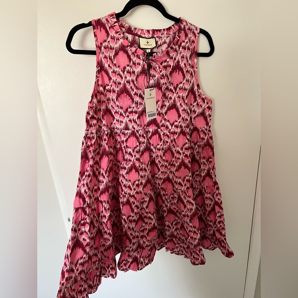 Tuckernuck Pink Patterned Women's dress